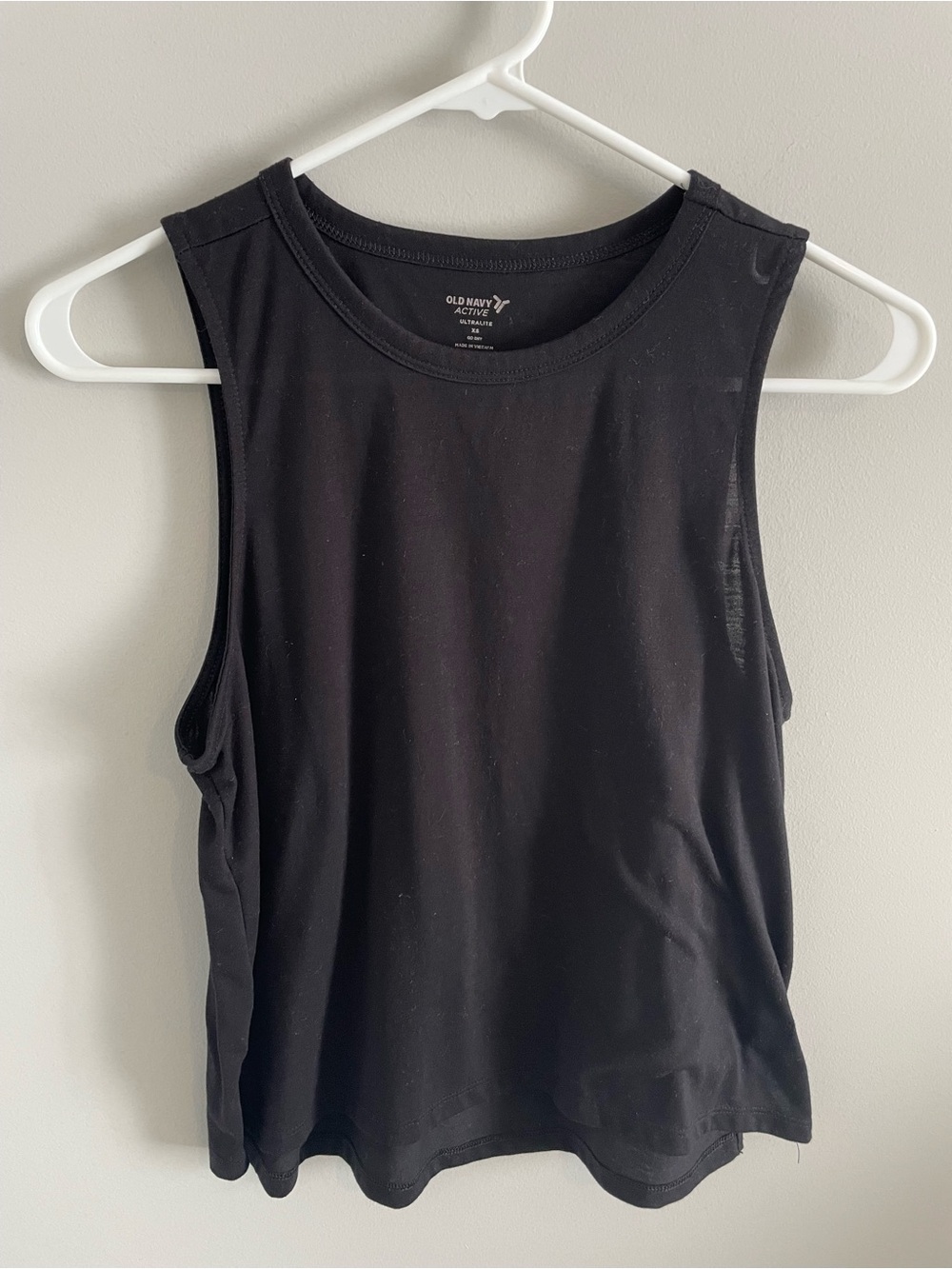 Old Navy Black Women's Active Muscle Tank